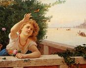 A Venetian Balcony - 安东尼奥·保莱蒂